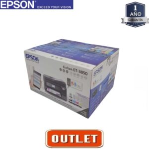 Impresora Epson EcoTank ET-3850, multifunción A4 económica-universovyoleta.es